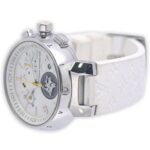 LOUIS VUITTON Tambour Lovely Cup MM Chronograph Q132C2 Women's Watch 40315 - Image 3