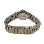 GUCCI 9000L Logo Engraved Stainless Steel Quartz Wrist Silver/Gold 37789 - Image 8