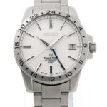 Seiko Grand Mechanical GMT SBGM025 9S66-00B0 White Automatic - Image 3