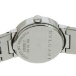 BVLGARI Bzero1 Watch, BZero1 BB23SS, Stainless Steel, Quartz Movement, Analog Display, Black Dial, Women's - Image 7