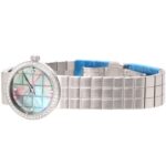 Christian Dior La D de CD047110M002 Watch with 4 Diamonds and Diamond Bezel, Stainless Steel, Women's, 39934 - Image 3