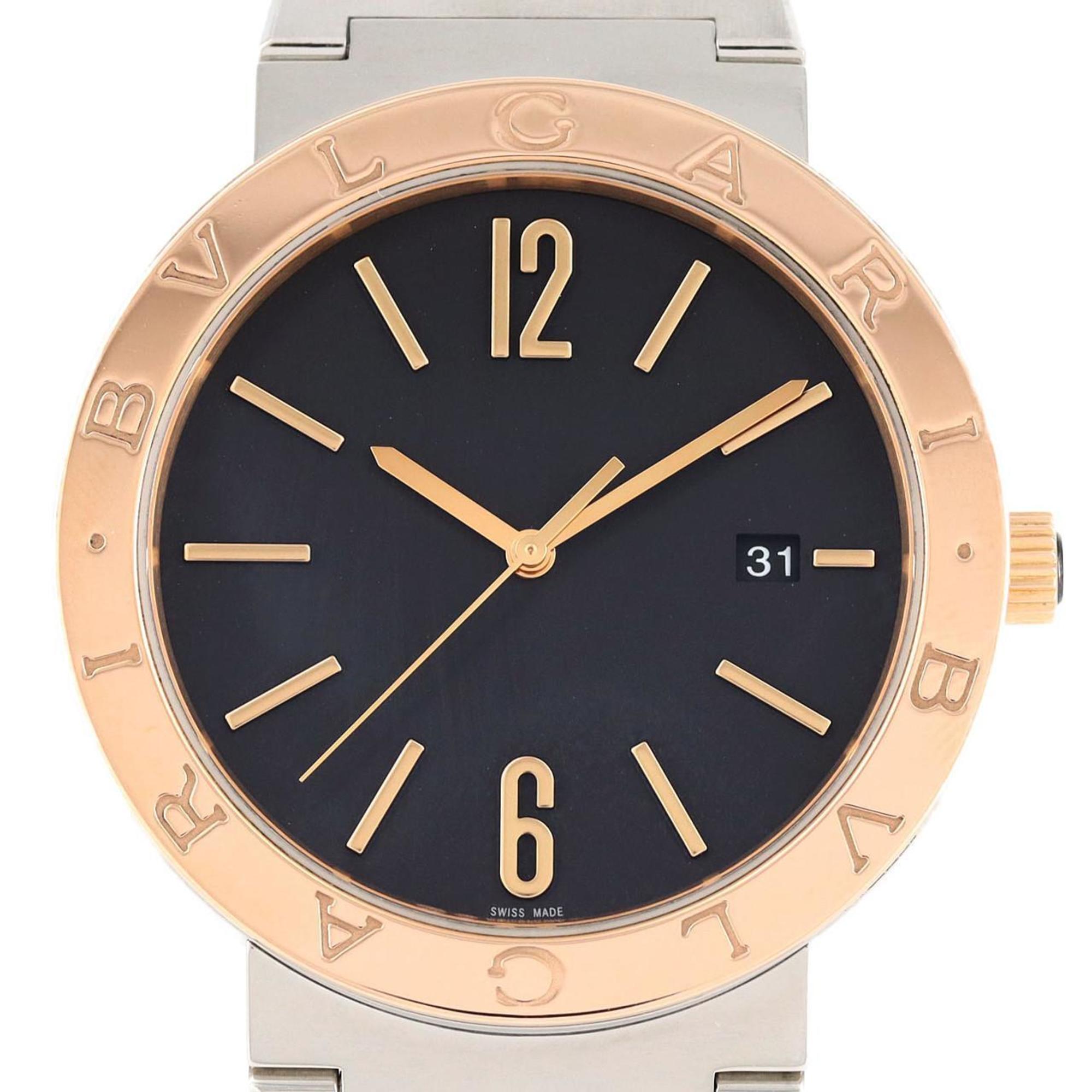 2000_addc0e44-29a8-4a67-a12e-230b6a3a5a92.jpg Bulgari PG Combi BBP41SG 102930 SSxPG Watch Automatic - Image 1