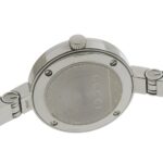 Gucci GUCCI Watch 105 Stainless Steel x Diamond Quartz Analog Display Black Dial Women's - Image 6