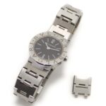 BVLGARI Women's Dress Watch BB23SS Black Dial Wristwatch - Image 8