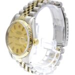 ROLEX Datejust 16013 18K Gold Steel Ladies Watch - Image 2