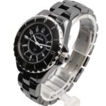 Chanel J12 Ceramic Wo Black H0682 - Image 2