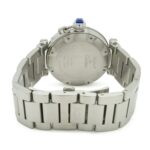 Cartier Pasha Seatimer, silver dial, automatic transmission, men's watch, W31080M7 - Image 8