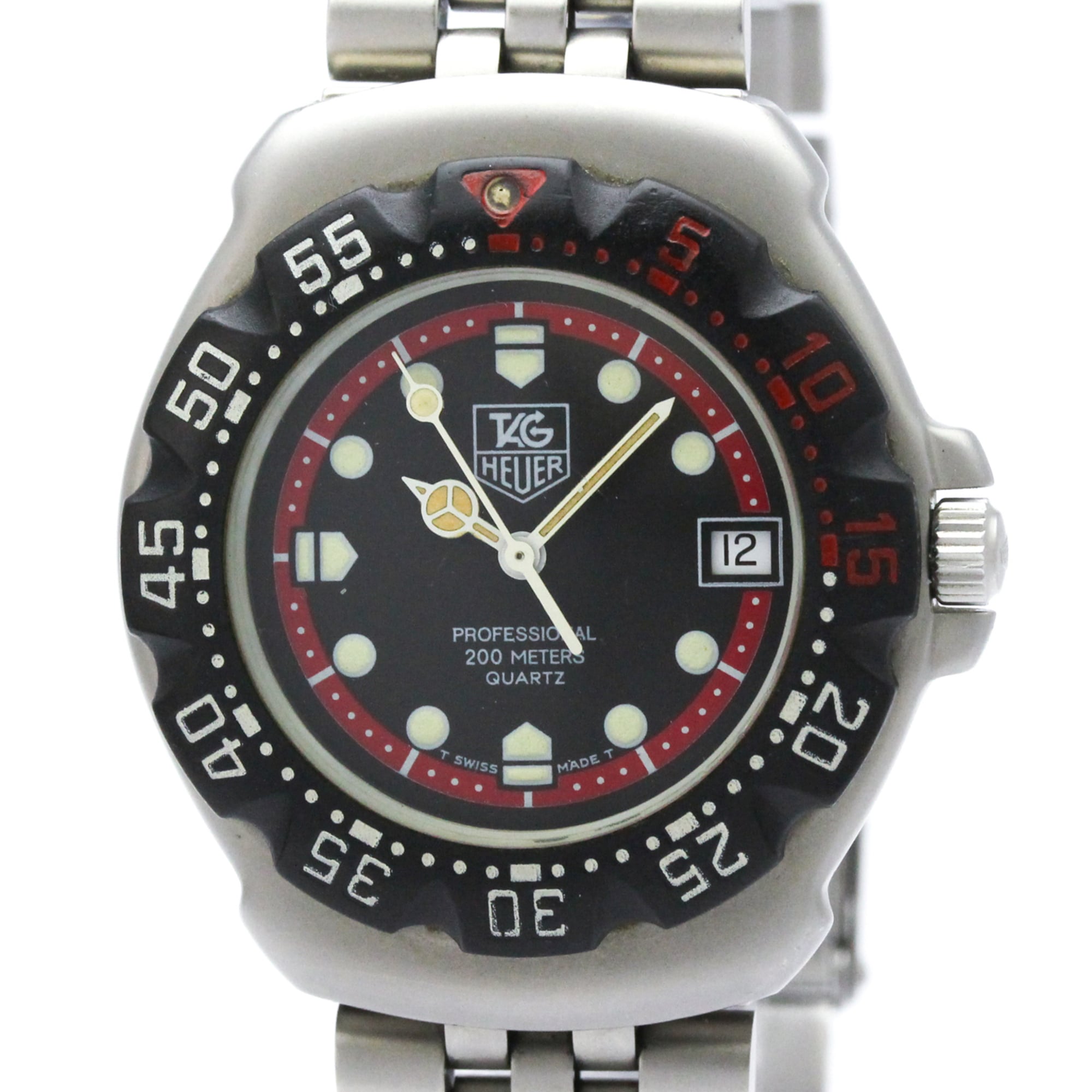 2000_afee819e-eb22-4e3e-a479-e375cd047442.jpg TAG HEUER Formula 1 Stainless Steel Quartz Mens 374.513 - Image 1