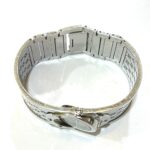 GUCCI YA112501 GG Toile Collection Wide Bangle Wo Stainless Steel Silver - Image 9