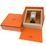 Hermes HERMES H Watch Wristwatch Diamond Bezel HH1.230 Stainless Steel Quartz Analog Display Silver Dial Women's - Image 8