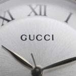 Gucci 5500M Watch f-24297 Silver White YA055305 Men's Stainless Steel Quartz 0163*** GUCCI Battery-Operated Dial Analog Date - Image 6