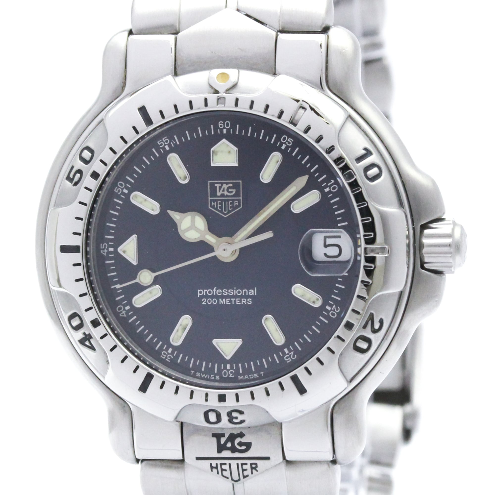 2000_b47f0b16-2d0b-4542-bde6-8b8cb66a0984.jpg TAG HEUER 6000 Professional Quartz Mind Size Watch WH1215 - Image 1