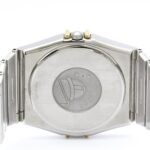 OMEGA Constellation 18K Gold Steel Quartz Mens Watch 396.1070 - Image 6