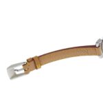 Louis Vuitton Tambour Watch Q1211, Stainless Steel and Leather Quartz Movement, Analog Display, Brown Dial, Women's - Image 7