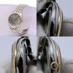 ROLEX Datejust 31 10P Diamond Black Shell 278273NG Random Serial Number Women's Watch SSx18K Yellow Gold 40460 - Image 6