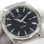 Omega Seamaster Aqua Terra 2517.50 Brand Name Date Quartz Stainless Steel (SS) Silver Black - Image 9