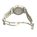 Hermes Clipper watch, total weight 102.4g, stainless steel, quartz movement, navy dial, CL1.910 - Image 7