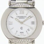 CHARRIOL Columbus CCR38D Stainless Steel Diamond Silver White Dial - Image 3