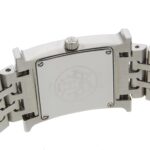 Hermes HERMES H Watch Diamond Bezel HH1.230 Stainless Steel x Quartz Analog Display Ivory Dial Heure for Women - Image 7