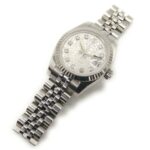 ROLEX Datejust 179174G (D-serial number), Automatic, 10-diamond setting, Computer dial, Ladies' watch. - Image 9
