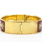 HERMES Loque Gold Plated Quartz Ladies Watch LO1.201 - Image 5