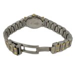 GUCCI 9000L Logo Engraved Stainless Steel Quartz Wrist Silver/Gold 37789 - Image 9