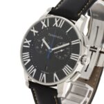 Tiffany & Co. Atlas Dome Chronograph Watch, Stainless Steel/Leather, Men's - Image 3