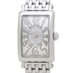 FRANCK MULLER Long Island Petite Pastille 802QZRELCD1P Diamond Stainless Steel Women's Watch 39899 - Image 2