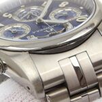 Citizen Campanola Watch Moon Face 6771-T010750-TA Stainless Steel Quartz Blue Dial Men's S111624325 - Image 8