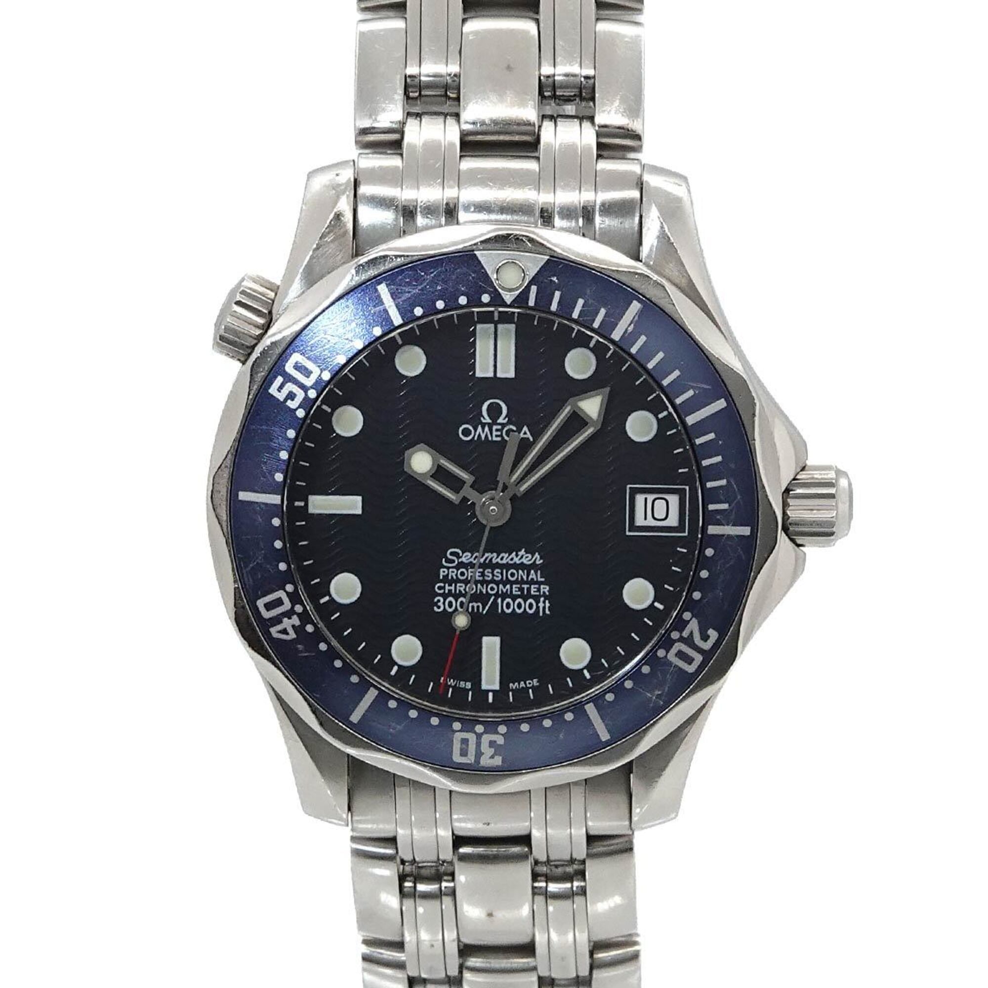 2000_ba84c611-19b8-46ae-a4d5-580eda4c03c9.jpg Omega Seamaster 300 Professional 2551 80 Boys' Date Navy Automatic Movement - Image 1