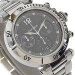 Cartier Pasha Men's Watch, Caliber 205, W3107355, Stainless Steel, Automatic Chronograph, Gray Dial, See-Through Back - Image 3
