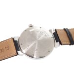 Louis Vuitton Tambour Q111E Stainless Steel Leather Silver Quartz Watch 1507 LOUIS VUITTON - Image 7