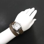 Hermes Cape Cod Tonneau Double Tour CT1 710 Boys' Date White Quartz - Image 4