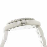 Chanel J12 29mm H3243 Wo Pink Sapphire Bezel 8 Diamonds White Shell Ceramic Quartz - Image 5