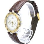 OMEGA Constellation Day Date 18K Gold Steel Watch 196.1080 - Image 2