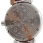 Louis Vuitton Tambour Heart Lug 1P Q121Z Stainless Steel Quartz Watch - Image 7