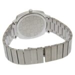 Gucci Grip Watch, 157.3mm, Stainless Steel, Quartz Movement, Analog Display, White Dial, Men's - Image 5