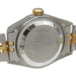 Rolex Datejust Two-Tone 69173, serial number in the 96s range, champagne gold dial, stainless steel, 18K yellow gold, automatic winding. - Image 4
