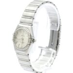 OMEGA Constellation Diamond MOP Dial Steel Quartz Ladies Watch 1466.31 - Image 2