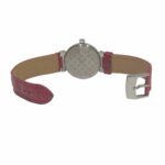Louis Vuitton Tambour TRUNKS & BAGS wristwatch, total weight 34.8g, stainless steel, genuine leather strap, quartz movement, red dial, Q121N - Image 5