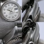 ROLEX Datejust 10P Diamond 79174G Women's Watch SSx18KWG 40458 - Image 5