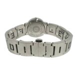 FENDI 3050L Logo Motif Stainless Steel Quartz Silver 31341 - Image 8