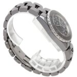 CHANEL H3241 J12 33mm Chromatic 12P Diamond Watch in Titanium Ceramic/Titanium Ceramic for Women - Image 2