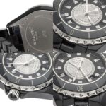 CHANEL H2122 J12 33mm Center Diamond Ceramic/Ceramic Women's Watch - Image 8