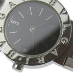 BVLGARI Bvlgari Watch BB23SS Stainless Steel Quartz Analog Display Black Dial Women's I220724028 - Image 8
