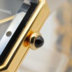 Chanel CHANEL PremiÃ¨re S Watch, Gold Plated (GP), Leather Strap, Women's, Black, H0001 - Image 7