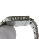 Bulgari BVLGARI Quadlard Watch SQ22SS Stainless Steel Black Quartz Analog Dial Women's - Image 6