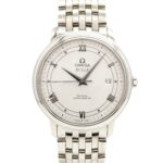 Omega De Ville Prestige Co-Axial 424.10.40.20.02.005 Silver Dial