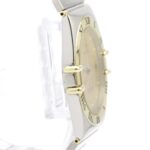 OMEGA Constellation 18K Gold Steel Quartz Mens Watch 398.0866 - Image 8