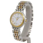 Dunhill Elite Date White Dial 18K Yellow Gold Stainless Steel 40.7g Quartz Battery Approx. 27mm Women's Watch - Image 2